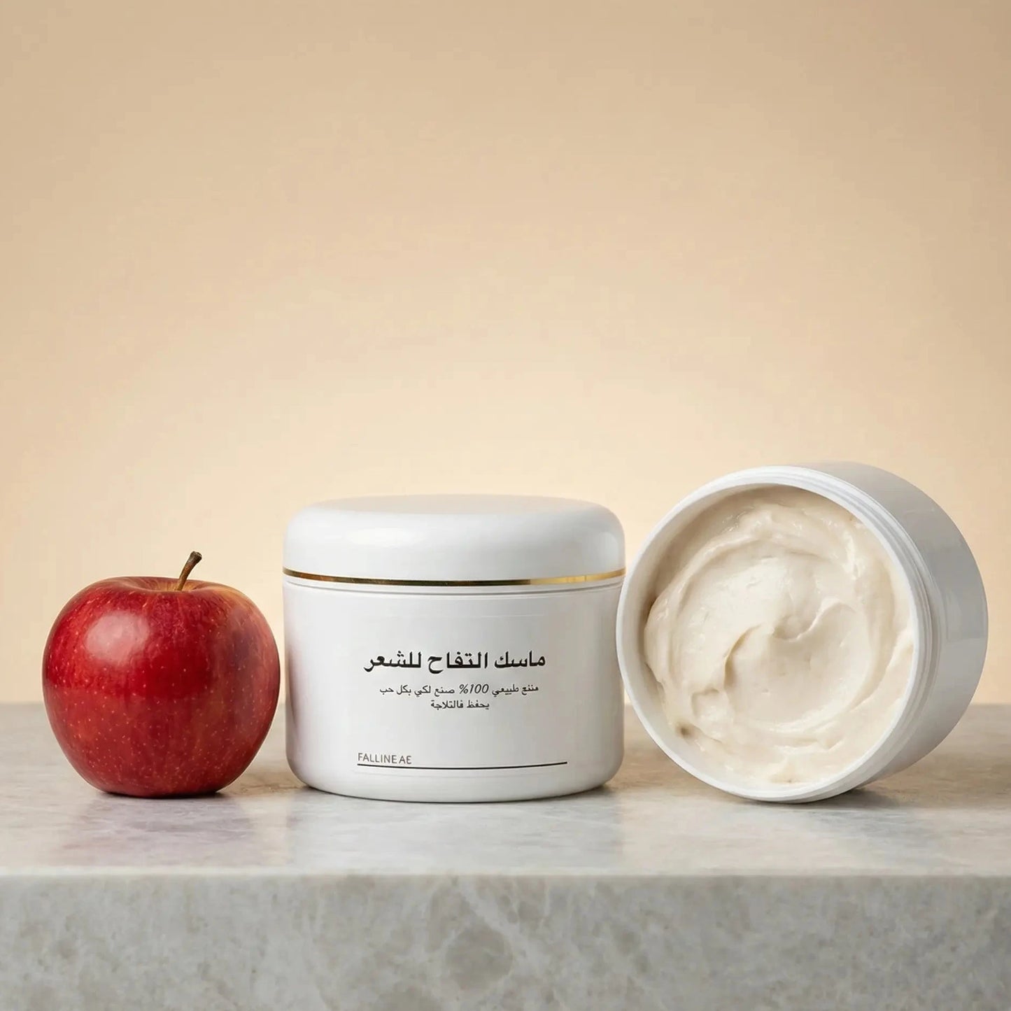 ماسك التفاح للشعر