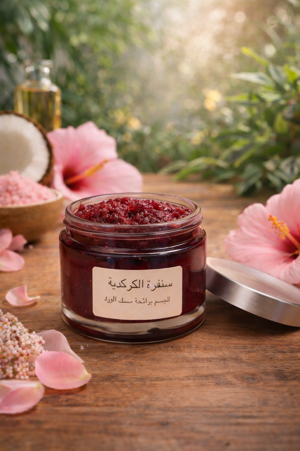 Hibiscus & Rose Musk Scrub